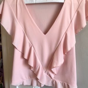 Blush blouse
